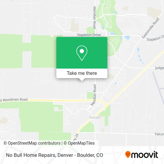 No Bull Home Repairs map