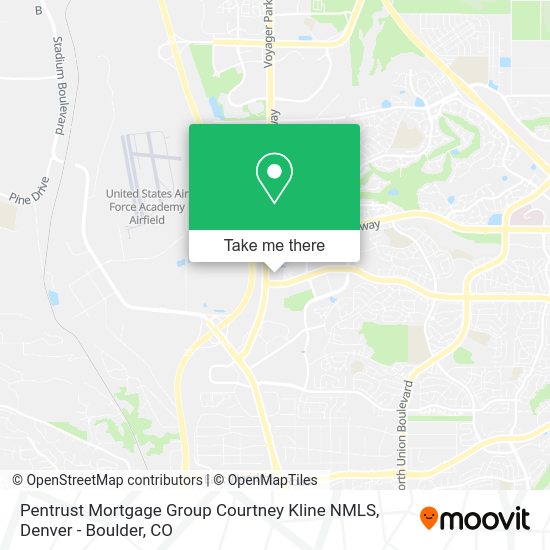 Mapa de Pentrust Mortgage Group Courtney Kline NMLS