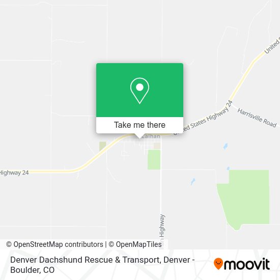 Denver Dachshund Rescue & Transport map