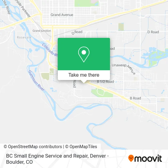 BC Small Engine Service and Repair map