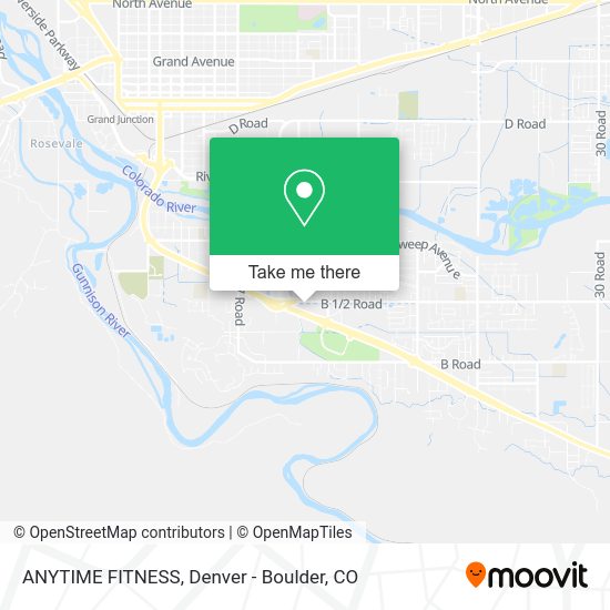 Mapa de ANYTIME FITNESS