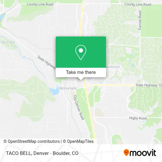 TACO BELL map