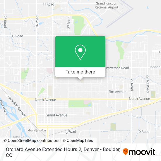 Orchard Avenue Extended Hours 2 map