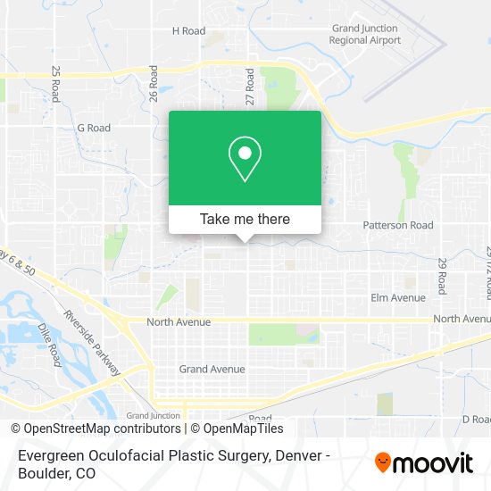 Mapa de Evergreen Oculofacial Plastic Surgery