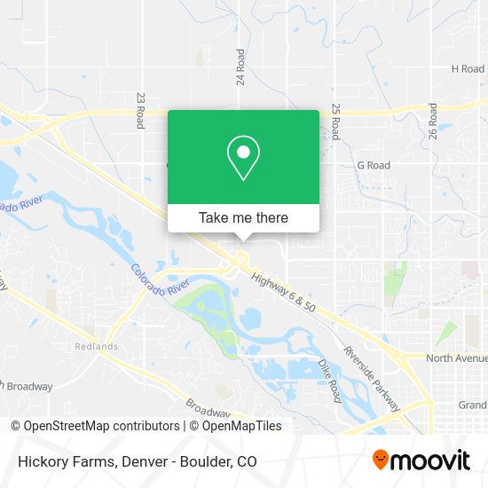 Hickory Farms map