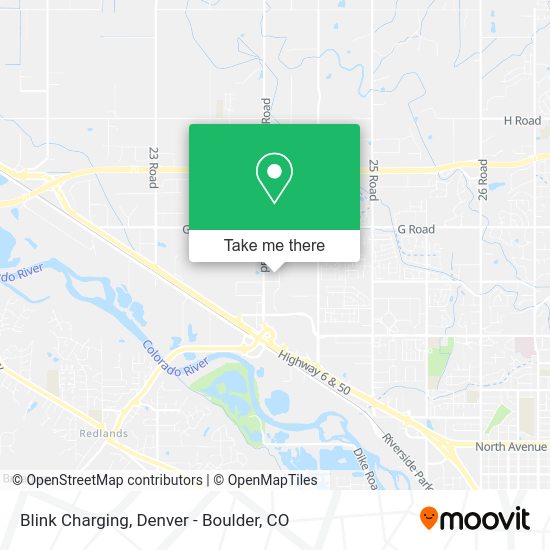 Mapa de Blink Charging