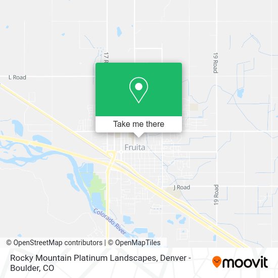 Rocky Mountain Platinum Landscapes map