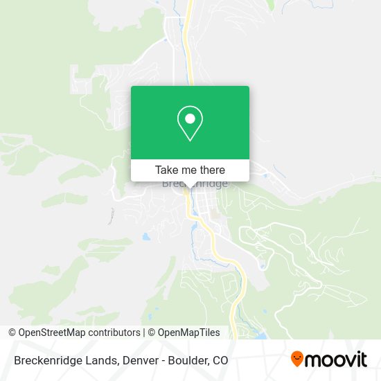 Breckenridge Lands map