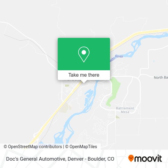 Mapa de Doc's General Automotive