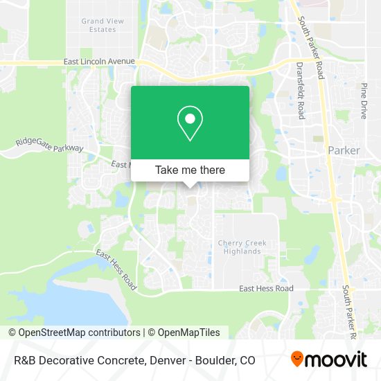 R&B Decorative Concrete map