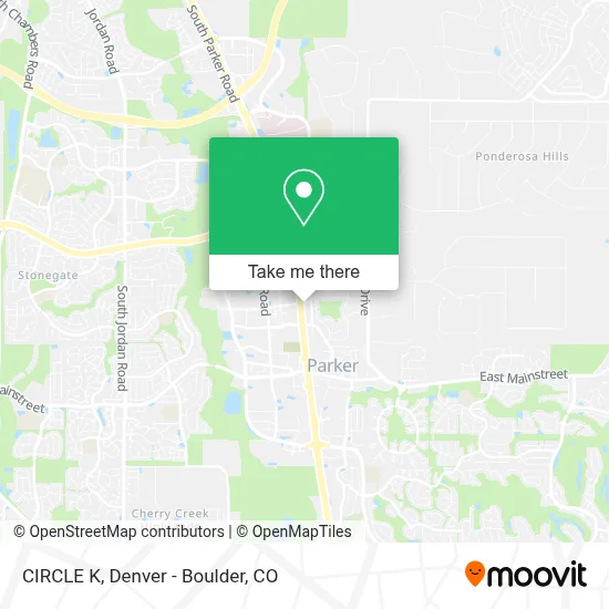CIRCLE K map