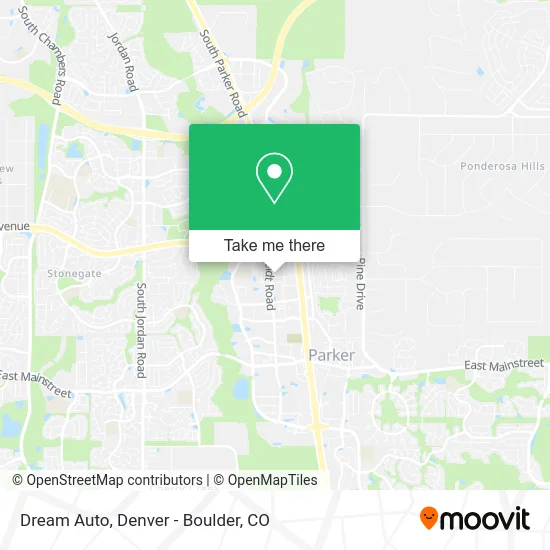 Mapa de Dream Auto