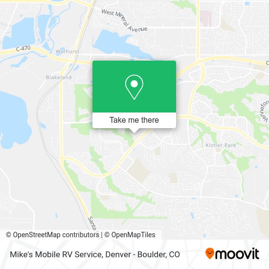Mike's Mobile RV Service map