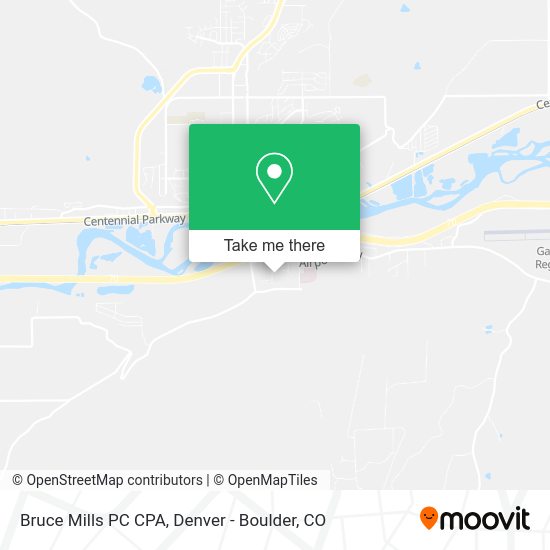 Bruce Mills PC CPA map