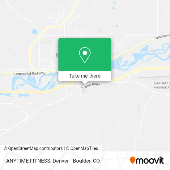 ANYTIME FITNESS map
