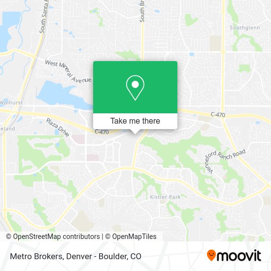 Metro Brokers map