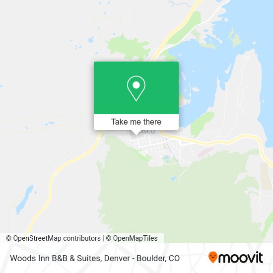 Mapa de Woods Inn B&B & Suites