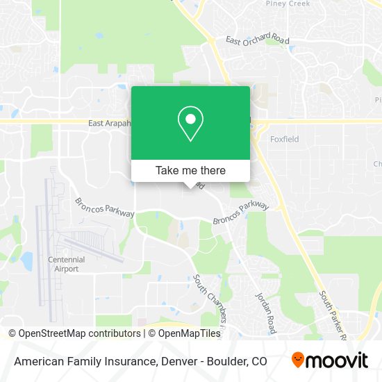 Mapa de American Family Insurance
