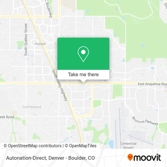 Autonation-Direct map