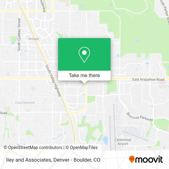Iley and Associates map