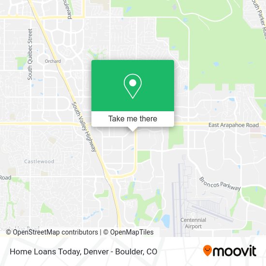 Home Loans Today map