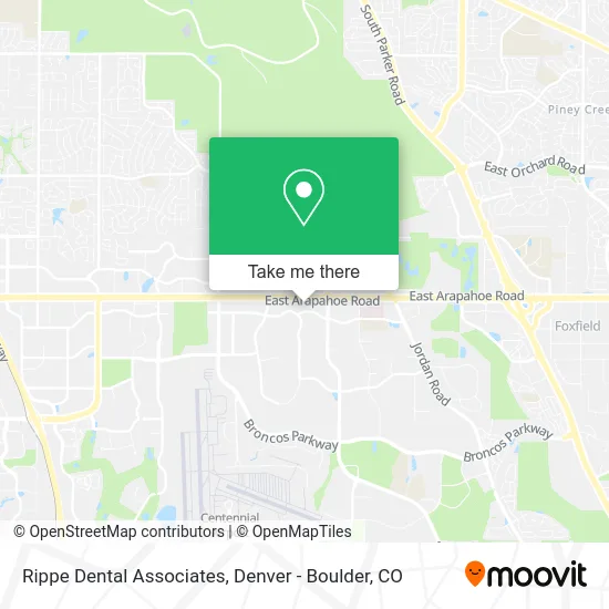 Rippe Dental Associates map