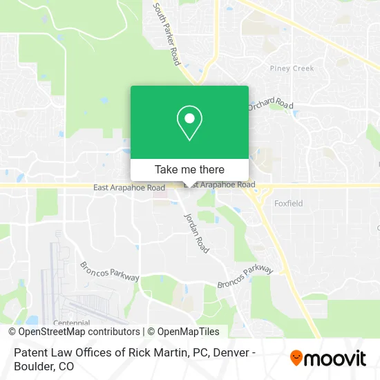 Patent Law Offices of Rick Martin, PC map