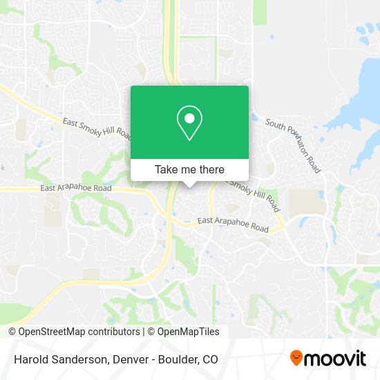 Harold Sanderson map