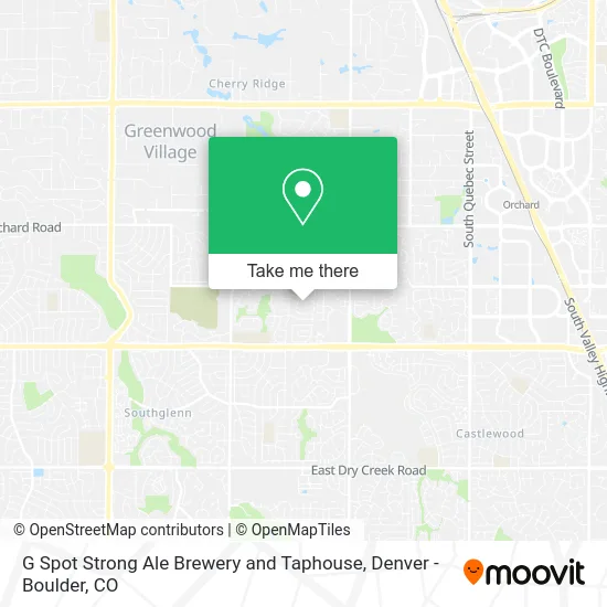 G Spot Strong Ale Brewery and Taphouse map