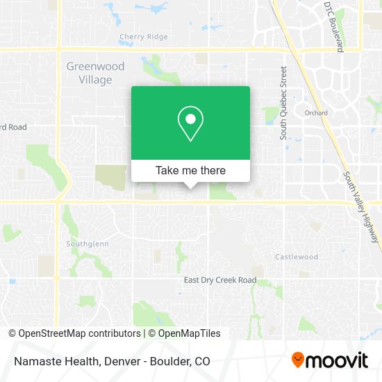 Namaste Health map