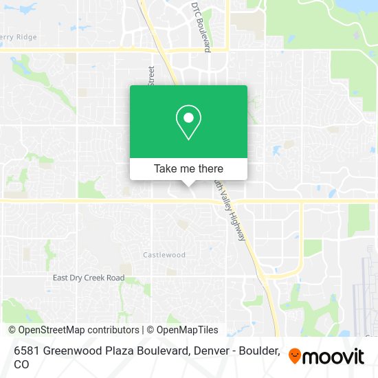 6581 Greenwood Plaza Boulevard map