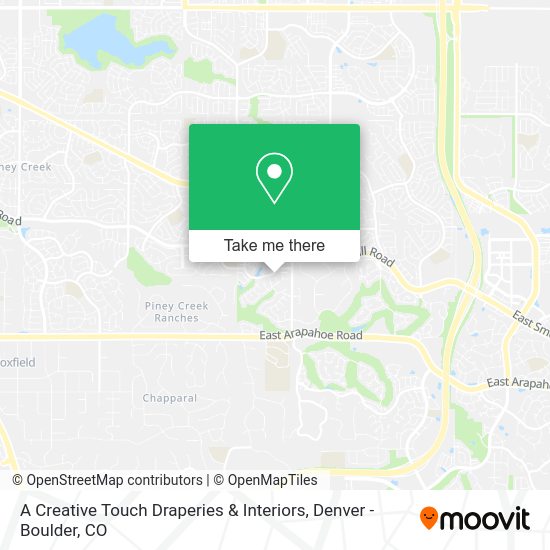 Mapa de A Creative Touch Draperies & Interiors