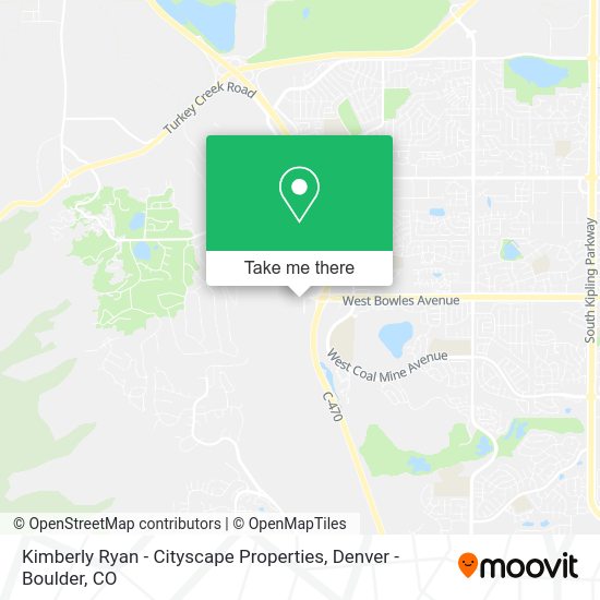 Kimberly Ryan - Cityscape Properties map