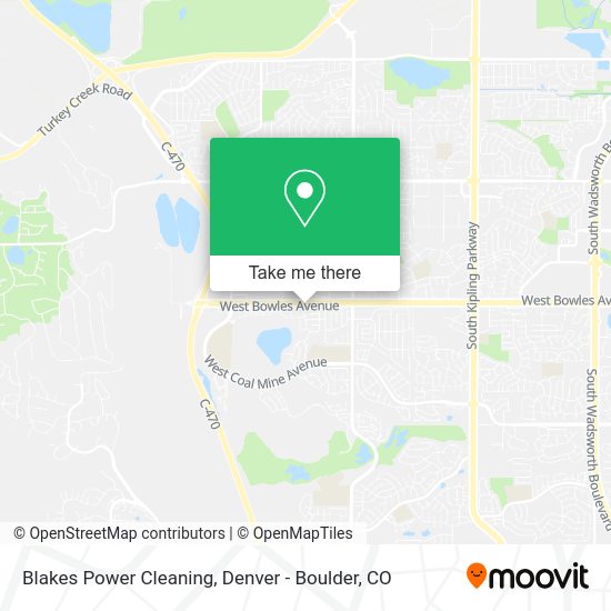 Blakes Power Cleaning map