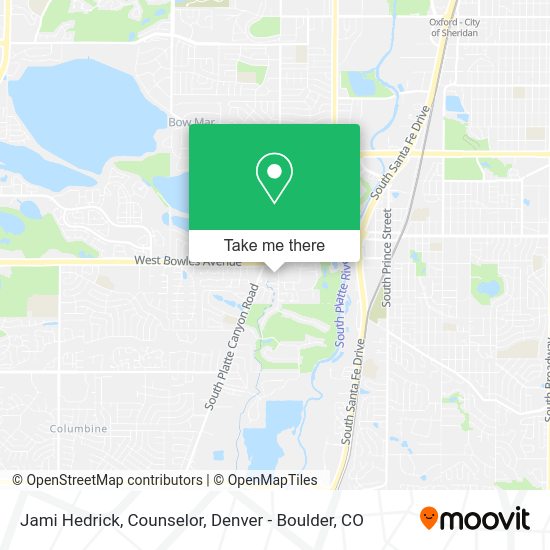 Jami Hedrick, Counselor map