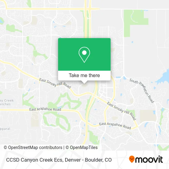 CCSD Canyon Creek Ecs map