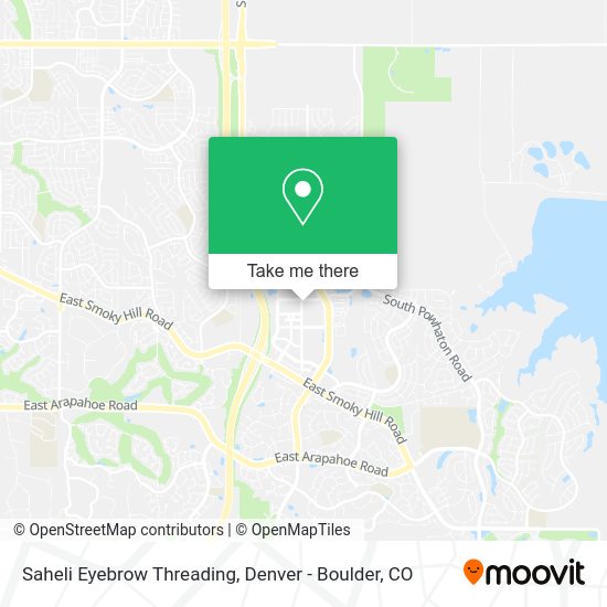 Mapa de Saheli Eyebrow Threading