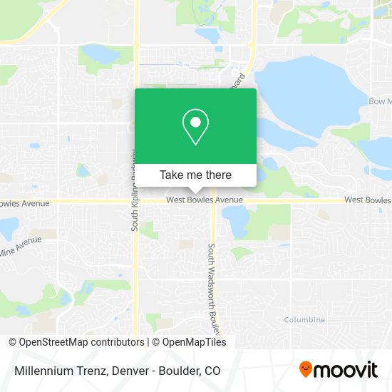 Millennium Trenz map