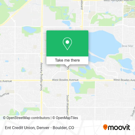 Ent Credit Union map
