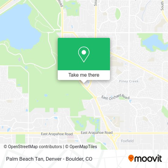 Palm Beach Tan map