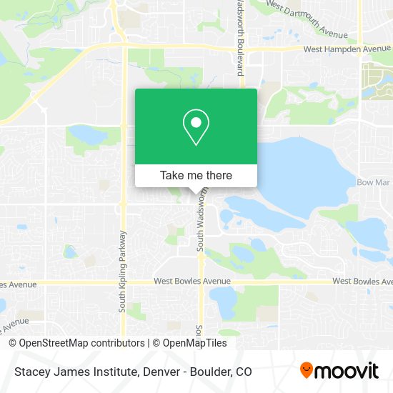 Mapa de Stacey James Institute
