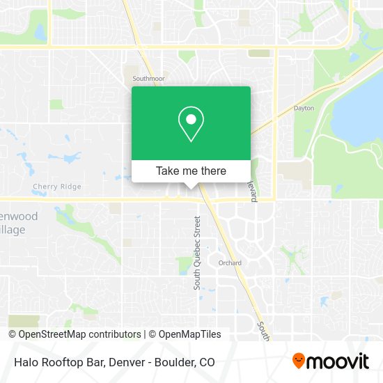 Halo Rooftop Bar map