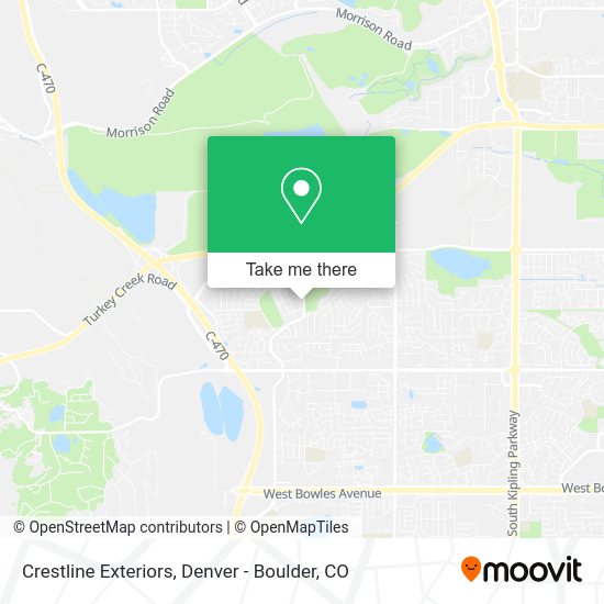 Mapa de Crestline Exteriors