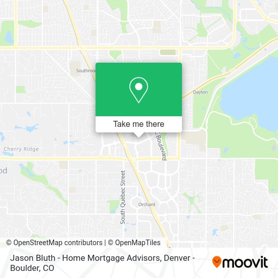 Jason Bluth - Home Mortgage Advisors map