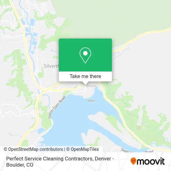 Perfect Service Cleaning Contractors map