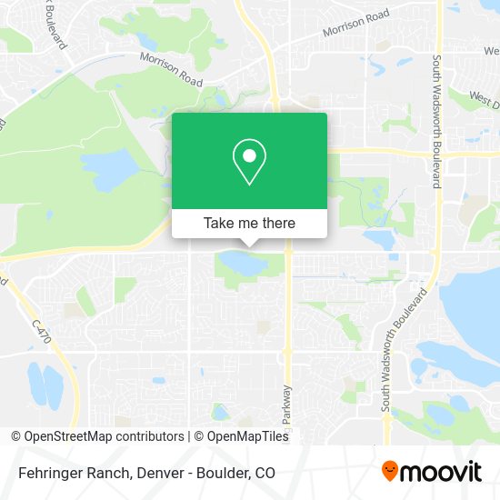 Fehringer Ranch map