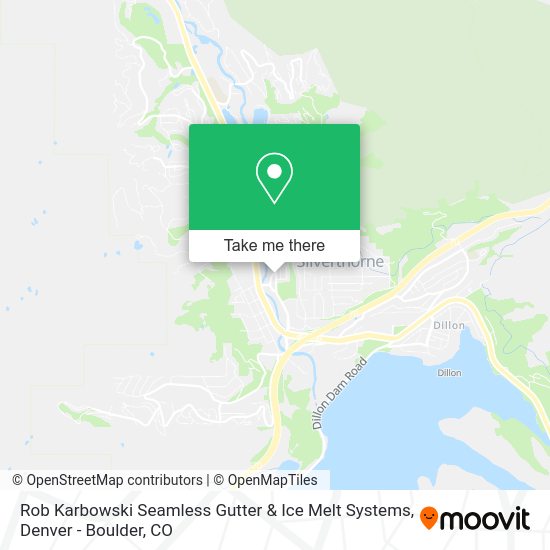 Mapa de Rob Karbowski Seamless Gutter & Ice Melt Systems