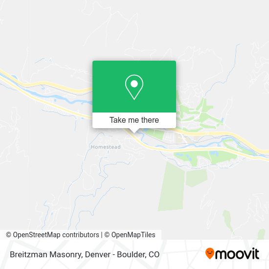 Breitzman Masonry map
