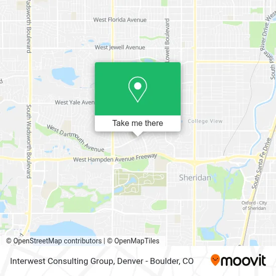 Interwest Consulting Group map