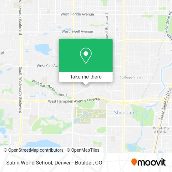 Sabin World School map